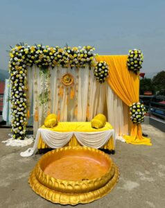 Haldi and Mehendi